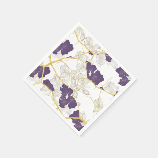 Serviette En Papier Kintsugi japonais. (Coin)