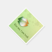 Serviette En Papier Kiss Me I am Irish - Papier Napkin (Coin)