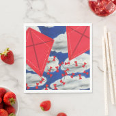 Serviette En Papier Kites et Klouds (En situation)