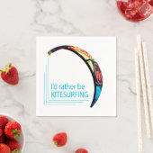 Serviette En Papier Kitesurf (En situation)