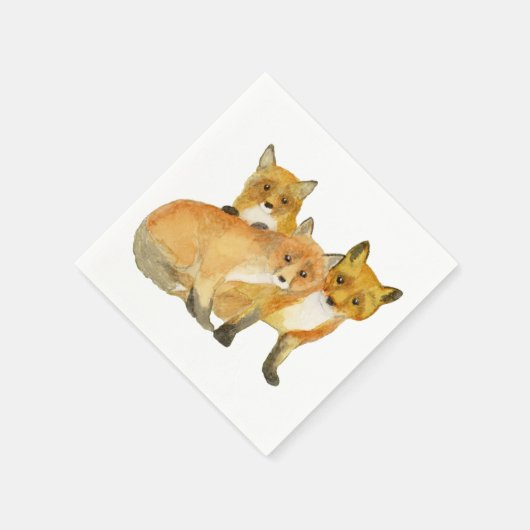 Serviette En Papier Kits Fox (Coin)
