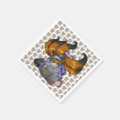 Serviette En Papier Kitsune (Coin)