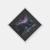 Serviette En Papier Kitten de fée magique (Coin)