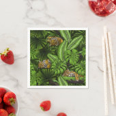 Serviette En Papier Kittés de la jungle (En situation)