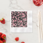 Serviette En Papier Kitty Camo (En situation)