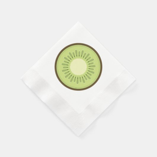 Serviette En Papier Kiwi (Coin)