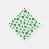 Serviette En Papier Kiwi (Coin)