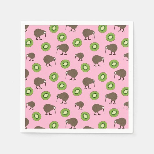 Serviette En Papier Kiwi (Devant)