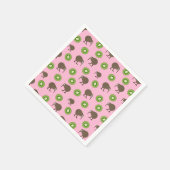 Serviette En Papier Kiwi (Coin)
