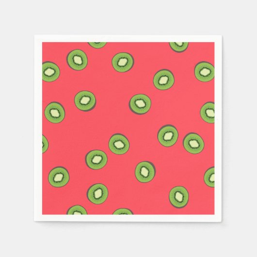 Serviette En Papier Kiwi (Devant)