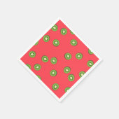 Serviette En Papier Kiwi (Coin)
