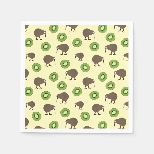 Serviette En Papier Kiwi (Devant)