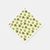 Serviette En Papier Kiwi (Coin)
