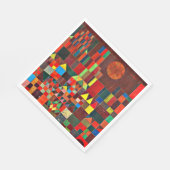 Serviette En Papier Klee - Château et Soleil (Coin)
