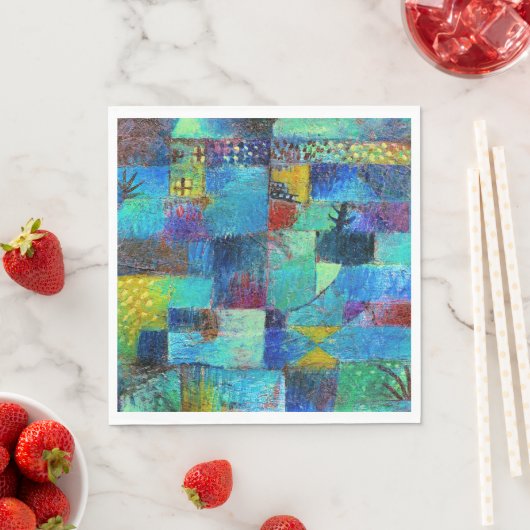 Serviette En Papier Klee - Jardin en terrasse (En situation)