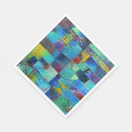 Serviette En Papier Klee - Jardin en terrasse (Coin)