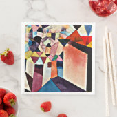 Serviette En Papier Klee - La vision d'une ville (En situation)