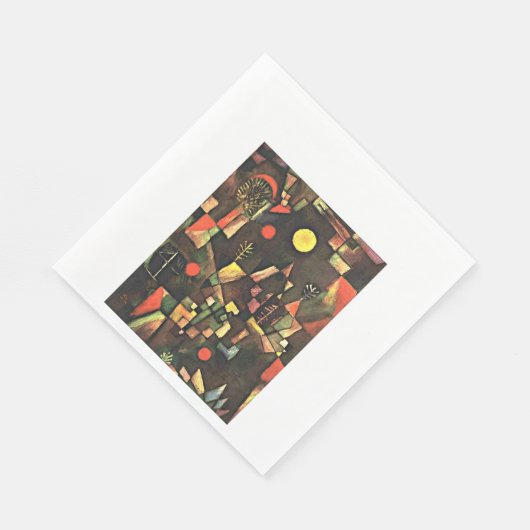 Serviette En Papier Klee - Pleine lune (Coin)