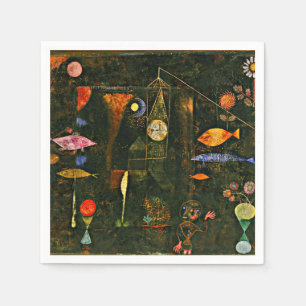 Serviette En Papier Klee - Poisson magique
