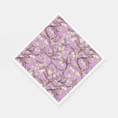 Serviette En Papier Klimt, Amandiers, Art, Peinture, Gustav Klimt, Sym (Coin)