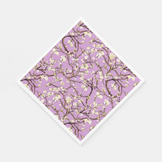 Serviette En Papier Klimt, Amandiers, Art, Peinture, Gustav Klimt, Sym (Coin)