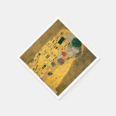 Serviette En Papier Klimt // La peinture de baiser (Coin)
