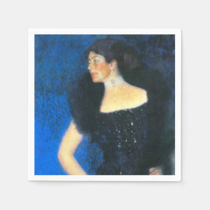 Serviette En Papier Klimt Portrait du Rose von Rosthorn-Friedmann