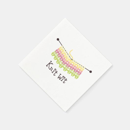 Serviette En Papier Knit Wit ! (Coin)
