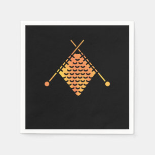 Serviette En Papier Knitters pour tricots
