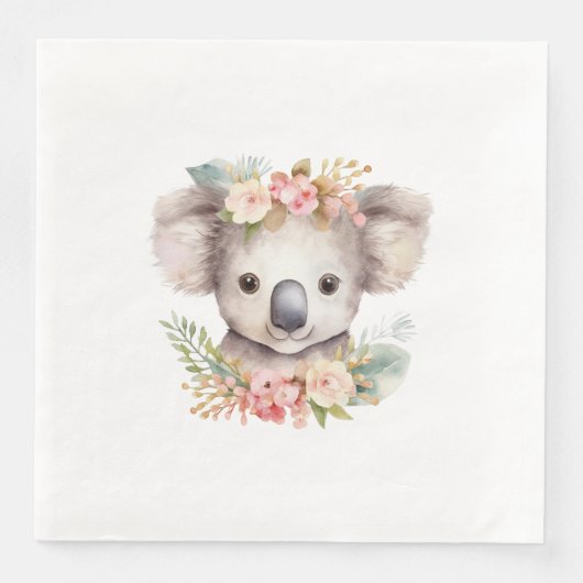 Serviette En Papier Koala Australien (Devant)