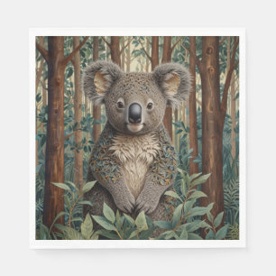 Serviette En Papier Koala Bear