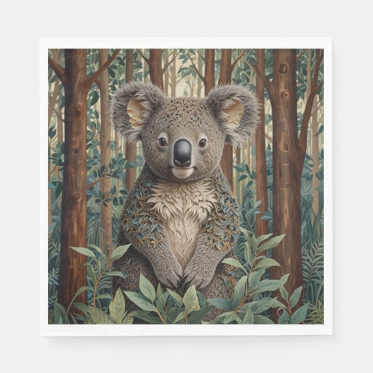 Serviette En Papier Koala Bear (Devant)