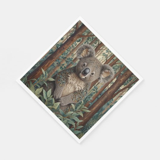 Serviette En Papier Koala Bear (Coin)
