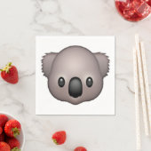 Serviette En Papier Koala - Emoji (En situation)