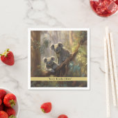 Serviette En Papier Koala Forest Dreams, coutume (En situation)