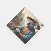 Serviette En Papier Koala Japon ancien (Coin)