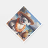 Serviette En Papier Koala Luau (Coin)