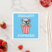 Serviette En Papier Koalaty Popcorn (En situation)