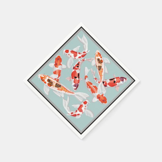 Serviette En Papier Koi (Coin)
