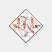 Serviette En Papier Koi (Coin)