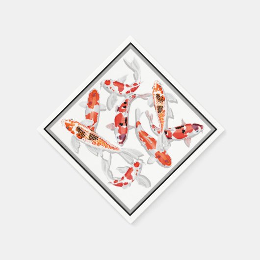 Serviette En Papier Koi (Coin)