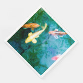 Serviette En Papier Koi Fish (Coin)