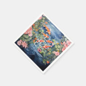 Serviette En Papier Koi Pond (Coin)