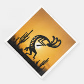 Serviette En Papier Kokopelli, Inde du sud-ouest (Coin)