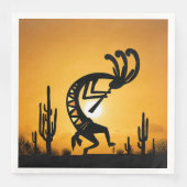 Serviette En Papier Kokopelli, Inde du sud-ouest (Devant)
