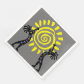 Serviette En Papier Kokopelli, Inde du sud-ouest (Coin)
