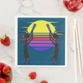 Serviette En Papier Kokopelli, Inde du sud-ouest (En situation)