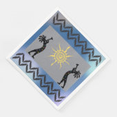 Serviette En Papier Kokopelli, Inde du sud-ouest (Coin)