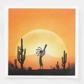 Serviette En Papier Kokopelli, Inde du sud-ouest (Devant)