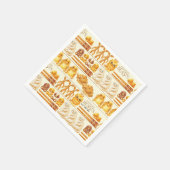Serviette En Papier Kowalski Bakery Rows of Traitements Motif (Coin)